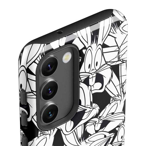Looney Tunes Bugs Bunny Super Sized Pattern Galaxy S23 Plus Pro Case