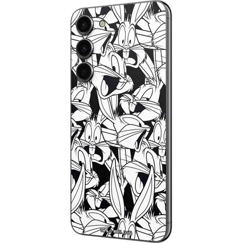 Looney Tunes Bugs Bunny Super Sized Pattern Galaxy S23 Plus Skin