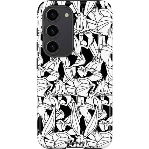Looney Tunes Bugs Bunny Super Sized Pattern Galaxy S23 Pro Case