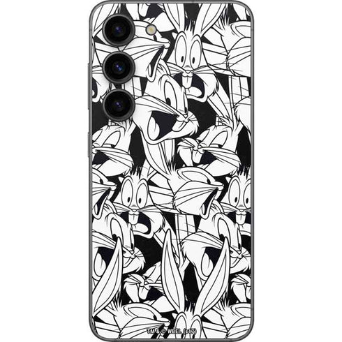 Looney Tunes Bugs Bunny Super Sized Pattern Galaxy S23 Skin