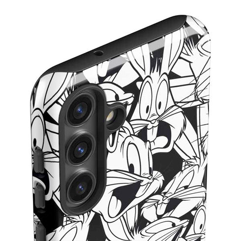 Looney Tunes Bugs Bunny Super Sized Pattern Galaxy S24 Plus Impact Case