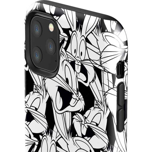 Looney Tunes Bugs Bunny Super Sized Pattern iPhone 11 Pro Max Impact Case