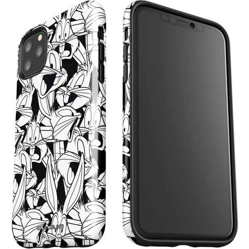 Looney Tunes Bugs Bunny Super Sized Pattern iPhone 11 Pro Max Impact Case