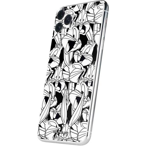 Looney Tunes Bugs Bunny Super Sized Pattern iPhone 11 Pro Max Skin