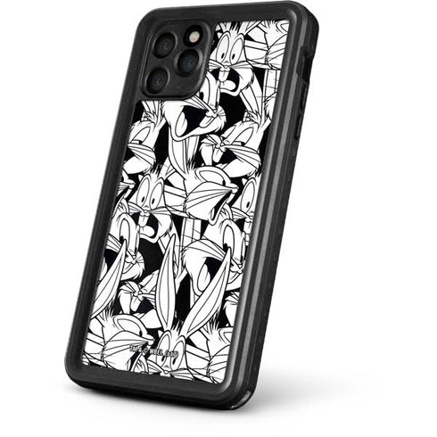 Looney Tunes Bugs Bunny Super Sized Pattern iPhone 11 Pro Waterproof Case