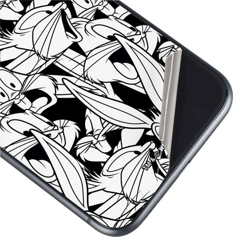 Looney Tunes Bugs Bunny Super Sized Pattern iPhone 11 Skin
