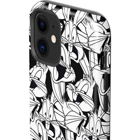 Looney Tunes Bugs Bunny Super Sized Pattern iPhone 12 Mini Impact Case