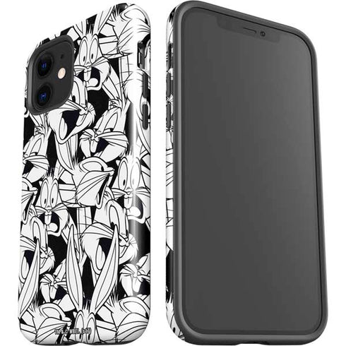 Looney Tunes Bugs Bunny Super Sized Pattern iPhone 12 Mini Impact Case