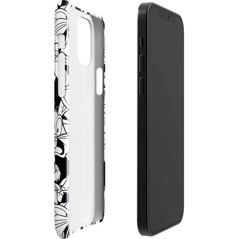 Looney Tunes Bugs Bunny Super Sized Pattern iPhone 12 Mini Lite Case