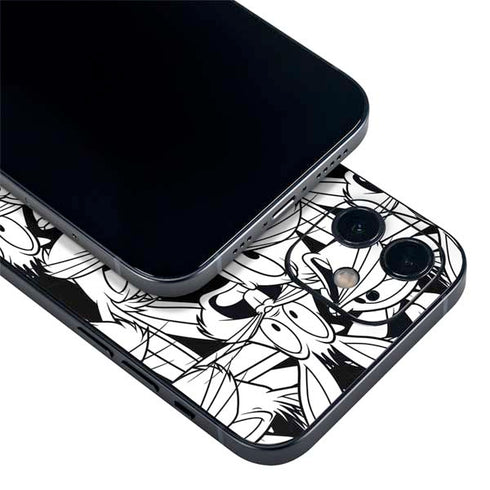 Looney Tunes Bugs Bunny Super Sized Pattern iPhone 12 Mini Skin