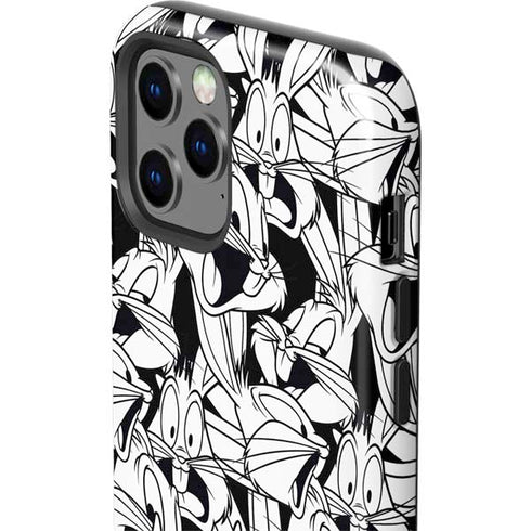 Looney Tunes Bugs Bunny Super Sized Pattern iPhone 12 Pro Impact Case