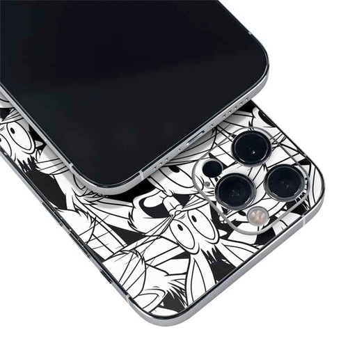 Looney Tunes Bugs Bunny Super Sized Pattern iPhone 12 Pro Max Skin