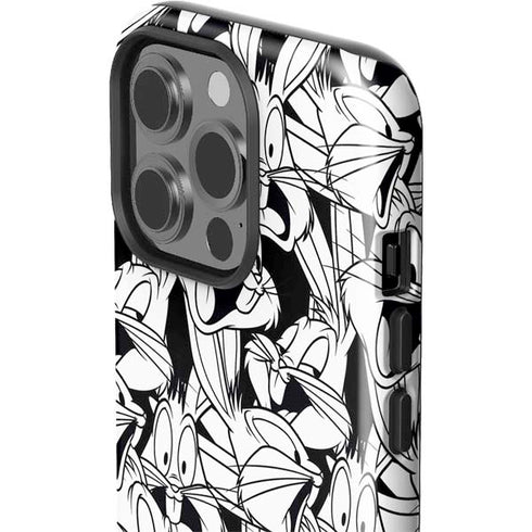 Looney Tunes Bugs Bunny Super Sized Pattern iPhone 13 Pro Impact Case