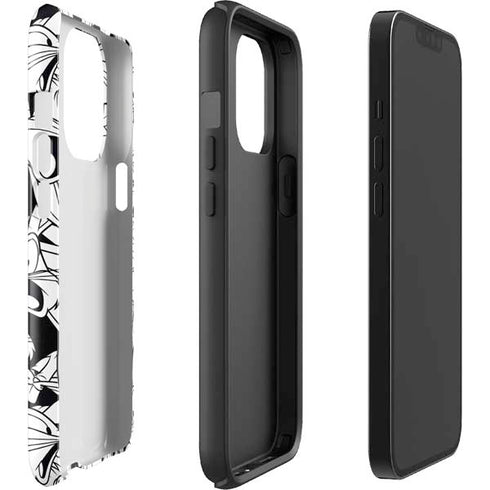Looney Tunes Bugs Bunny Super Sized Pattern iPhone 13 Pro Impact Case