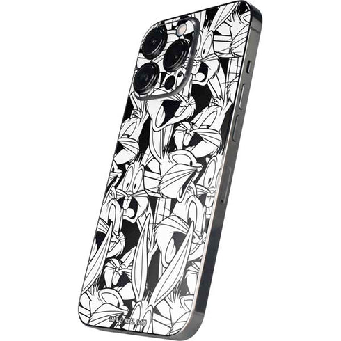 Looney Tunes Bugs Bunny Super Sized Pattern iPhone 15 Pro Skin
