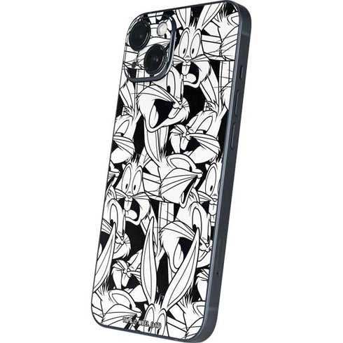 Looney Tunes Bugs Bunny Super Sized Pattern iPhone 14 Skin
