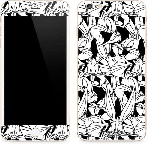 Looney Tunes Bugs Bunny Super Sized Pattern iPhone 6/6s Plus Skin
