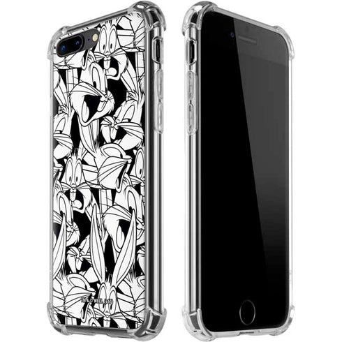 Looney Tunes Bugs Bunny Super Sized Pattern iPhone 7/8 Plus Clear Case