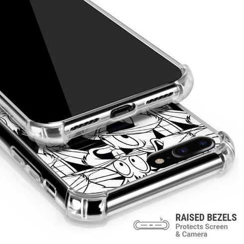 Looney Tunes Bugs Bunny Super Sized Pattern iPhone 7/8 Plus Clear Case