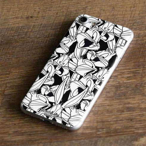 Looney Tunes Bugs Bunny Super Sized Pattern iPhone 8 Skin