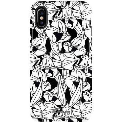 Looney Tunes Bugs Bunny Super Sized Pattern iPhone X Pro Case