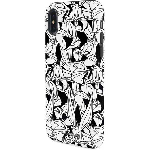 Looney Tunes Bugs Bunny Super Sized Pattern iPhone X Pro Case