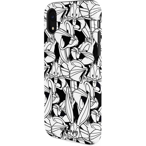 Looney Tunes Bugs Bunny Super Sized Pattern iPhone XR Pro Case