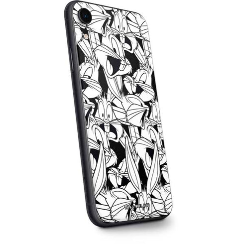 Looney Tunes Bugs Bunny Super Sized Pattern iPhone XR Skin