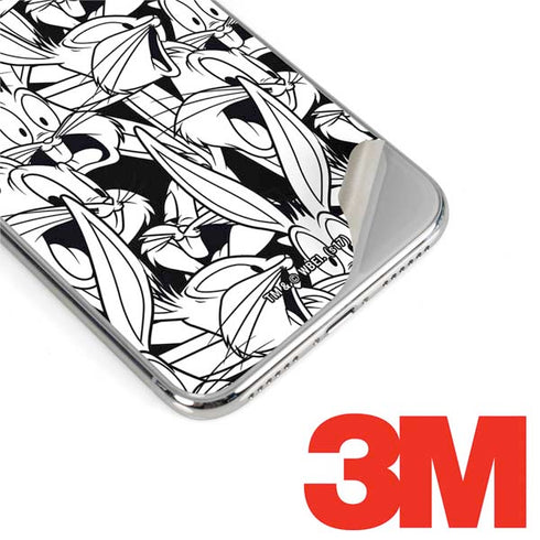 Looney Tunes Bugs Bunny Super Sized Pattern iPhone XR Skin