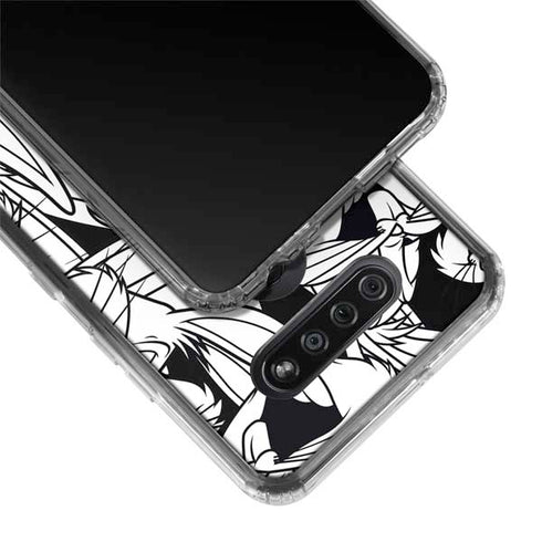 Looney Tunes Bugs Bunny Super Sized Pattern LG K51/Q51 Clear Case