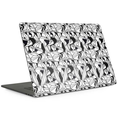 Looney Tunes Bugs Bunny Super Sized Pattern Apple MacBook Pro 15-inch Skin