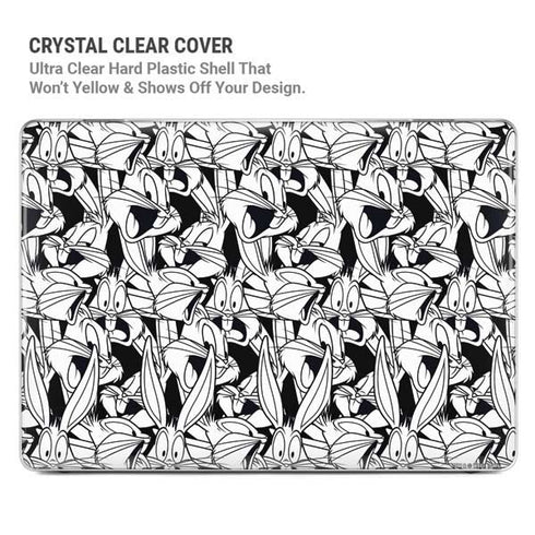 Looney Tunes Bugs Bunny Super Sized Pattern MacBook Pro 16in (2021-25) Case plus Skin