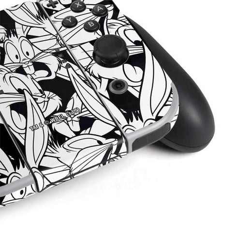 Looney Tunes Bugs Bunny Super Sized Pattern Nintendo Switch OLED (2021) Skin