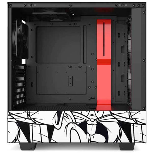 Looney Tunes Bugs Bunny Super Sized Pattern NZXT H510 Compact ATX Mid-Tower Case Skin