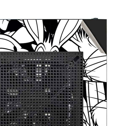 Looney Tunes Bugs Bunny Super Sized Pattern NZXT H510 Compact ATX Mid-Tower Case Skin