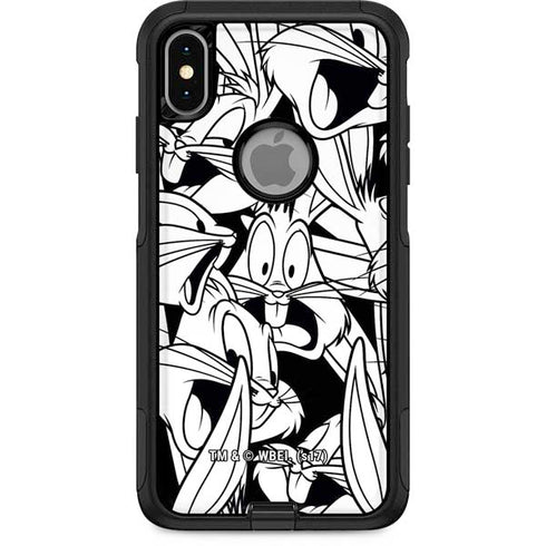 Looney Tunes Bugs Bunny Super Sized Pattern Otterbox Commuter iPhone Skin