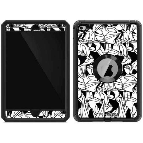 Looney Tunes Bugs Bunny Super Sized Pattern Otterbox Defender iPad Skin