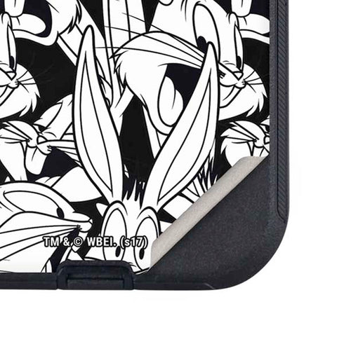 Looney Tunes Bugs Bunny Super Sized Pattern Otterbox Defender iPhone Skin