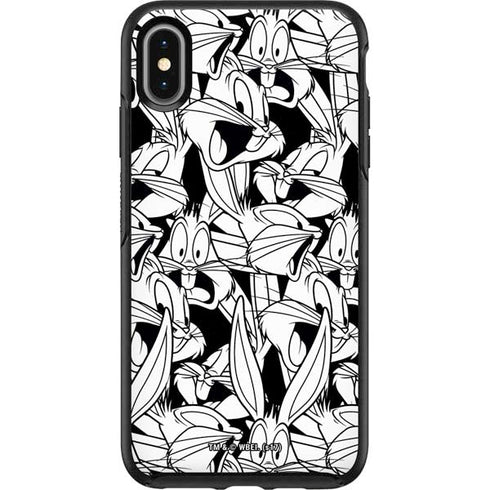 Looney Tunes Bugs Bunny Super Sized Pattern Otterbox Symmetry iPhone Skin