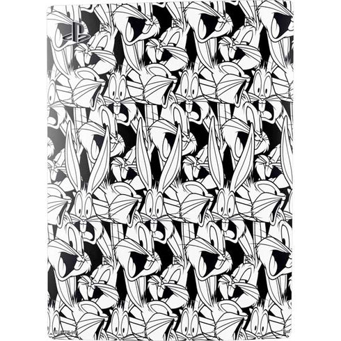 Looney Tunes Bugs Bunny Super Sized Pattern PS5 Digital Edition Bundle Skin
