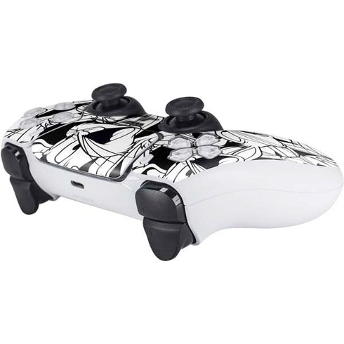 Looney Tunes Bugs Bunny Super Sized Pattern PS5 Controller Skin