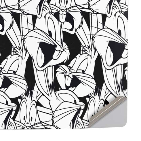 Looney Tunes Bugs Bunny Super Sized Pattern PS5 Slim Disk Console Skin