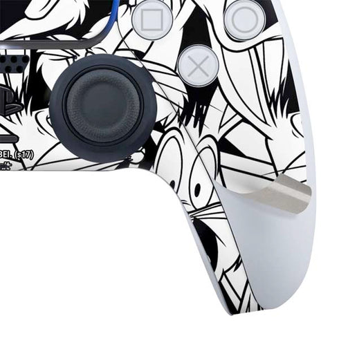 Looney Tunes Bugs Bunny Super Sized Pattern PS5 Slim Digital Edition Bundle Skin