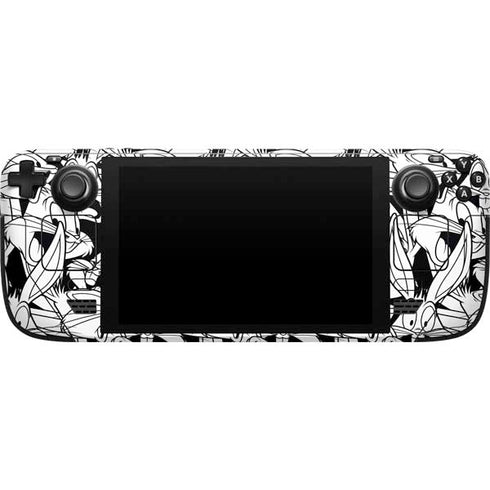 Looney Tunes Bugs Bunny Super Sized Pattern Steam Deck Handheld Gaming Computer Skin