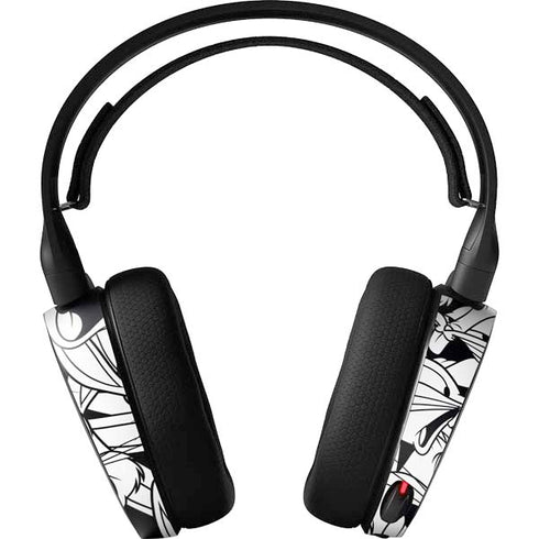 Looney Tunes Bugs Bunny Super Sized Pattern SteelSeries Arctis 3 Skin