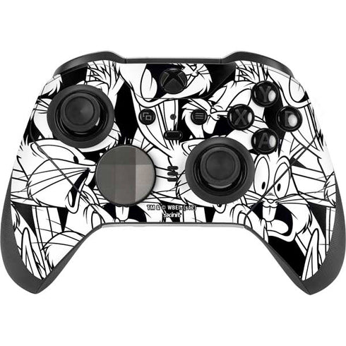 Looney Tunes Bugs Bunny Super Sized Pattern Xbox Elite Wireless Controller Series 2 Skin