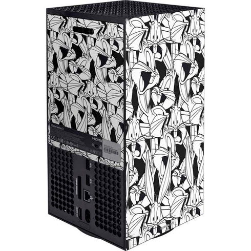 Looney Tunes Bugs Bunny Super Sized Pattern Xbox Series X Bundle Skin
