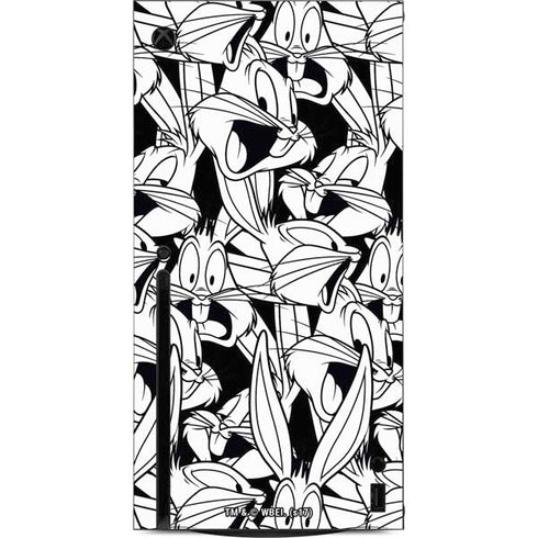 Looney Tunes Bugs Bunny Super Sized Pattern Xbox Series X Console Skin