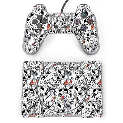 Looney Tunes Bugs Bunny Super Sized PlayStation Classic Bundle Skin