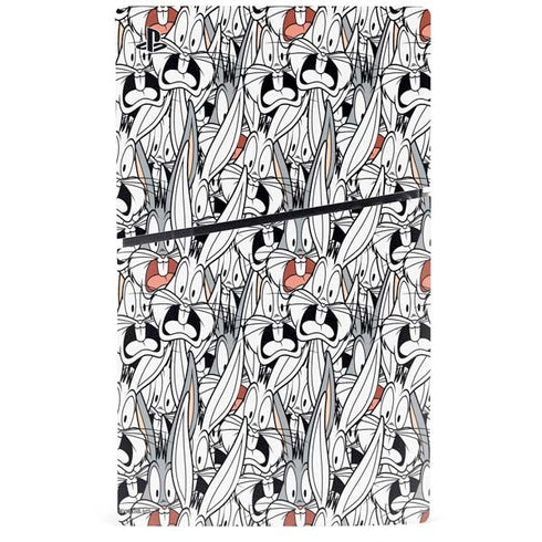 Looney Tunes Bugs Bunny Super Sized PS5 Slim Digital Edition Bundle Skin